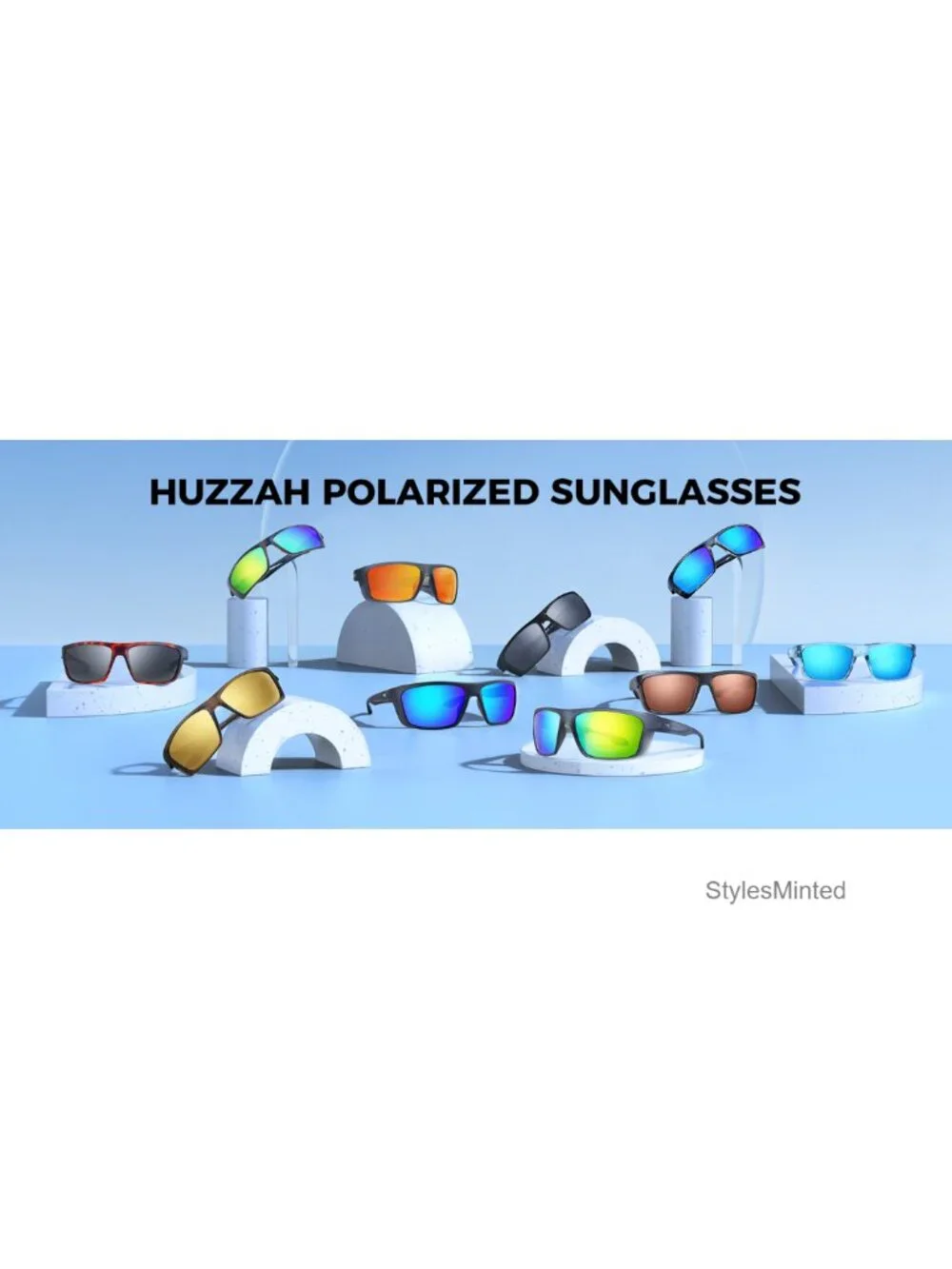 Polarized Sport Sunglasses for Driving Fishing Cycling Running UV Protection